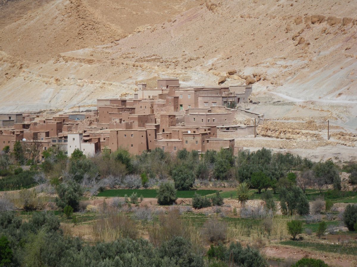 Route de Aït Benhaddou à Telouet - 09