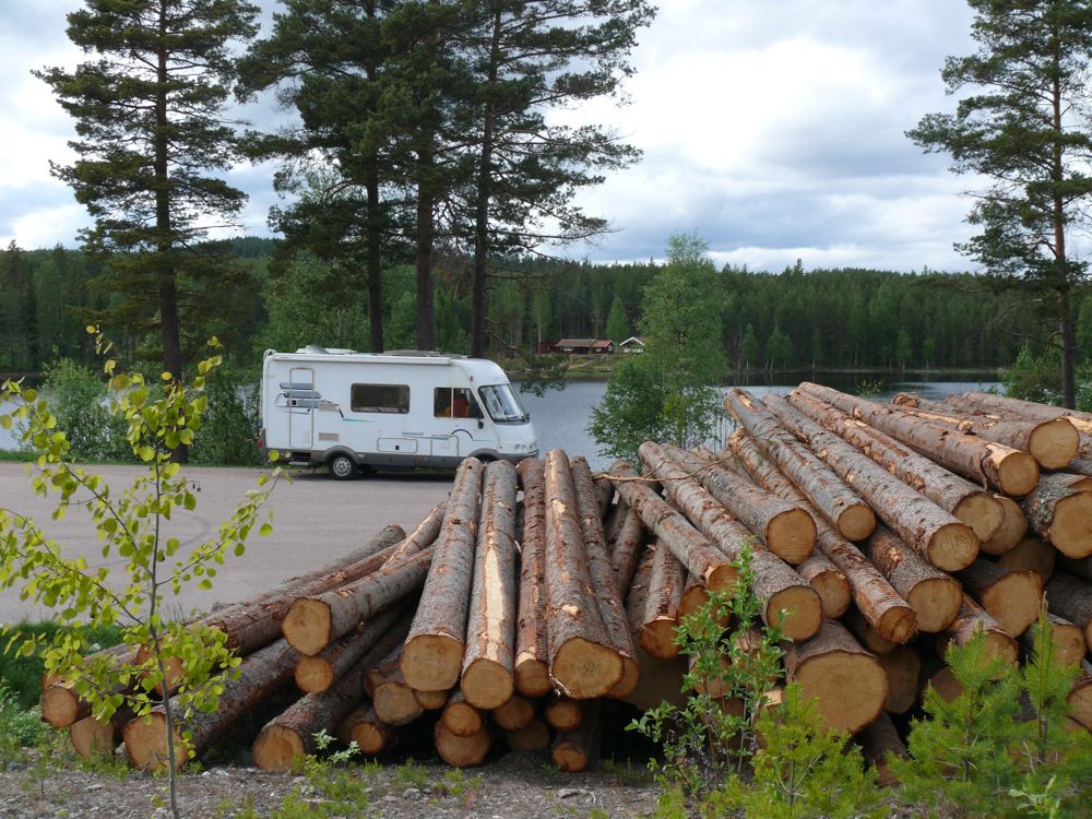 Suède - Troisième bivouac après Falun