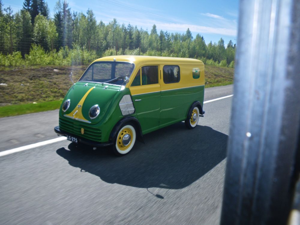 Finlande - drôle d'engin !