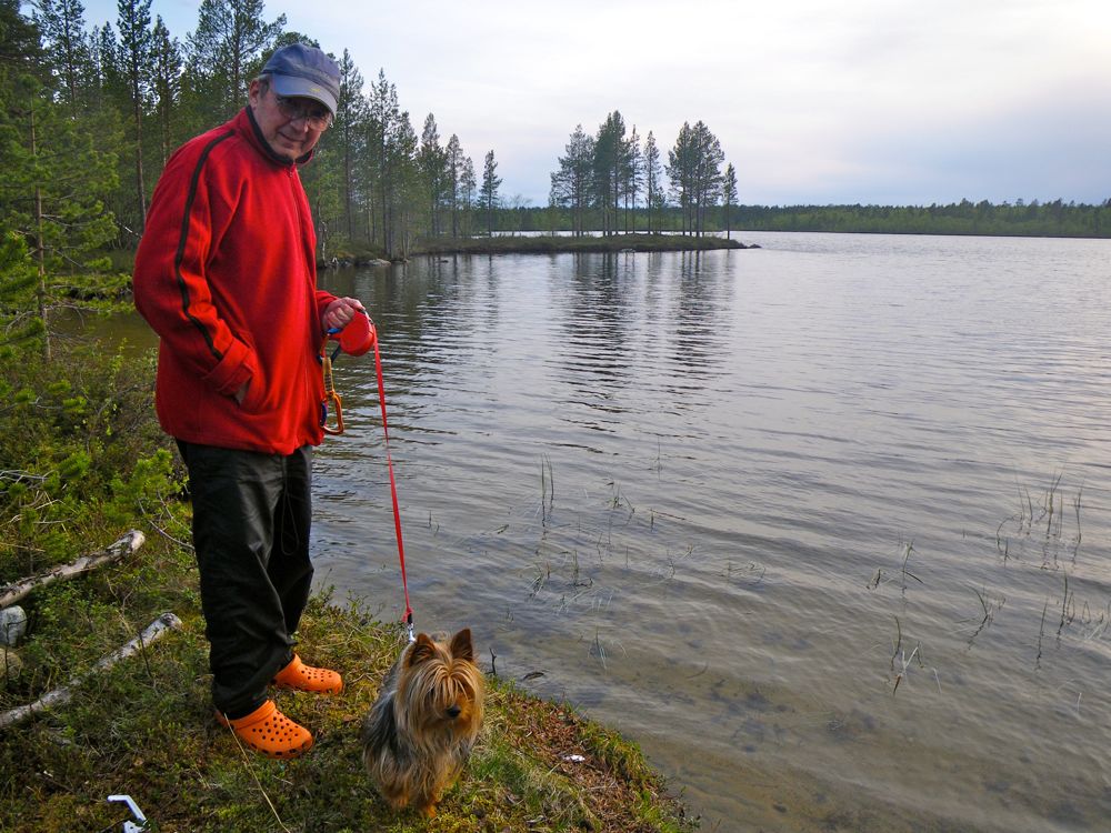 Finlande - Bivouac près de Lac Inari