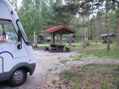 Suède - Deuxième bivouac après Örebro