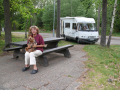 Suède - Premier bivouac près d'Osby