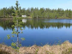 Finlande - Dernier bivouac au nord du lac Inari