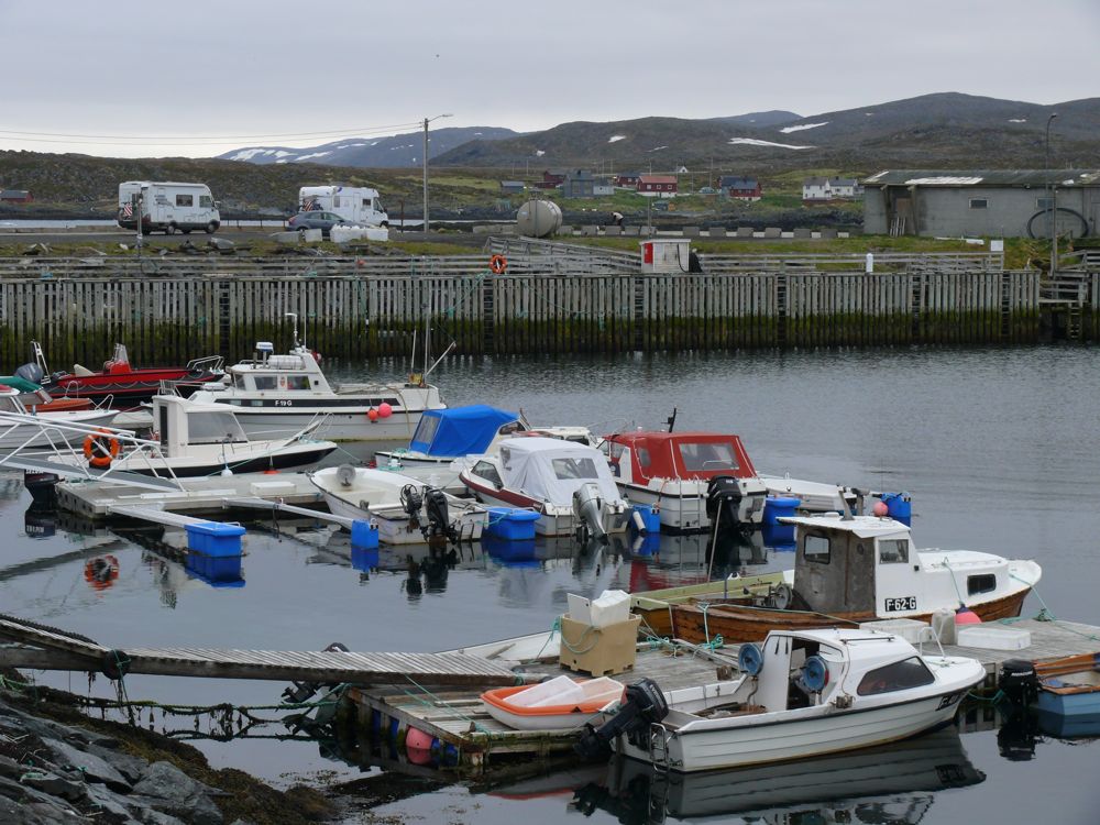 Norvège - Gamvik - sur les quais