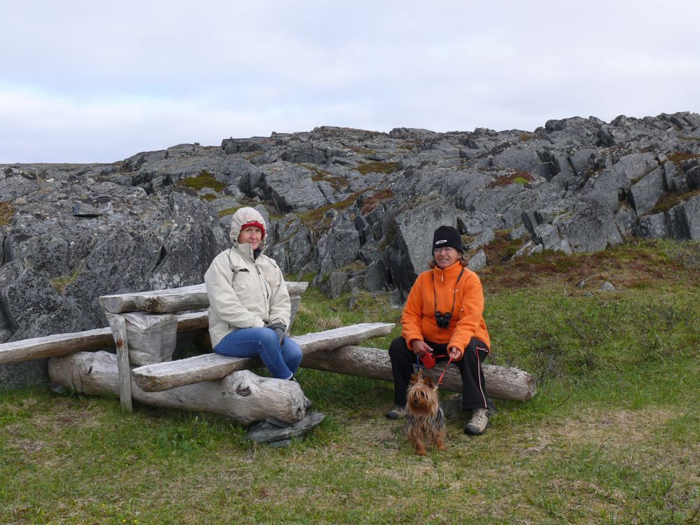 Norvège - randonnée sur le plateau de Slettnes