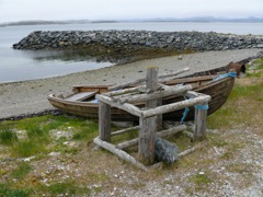 Norvège - Bivouac sur la route de Borselv