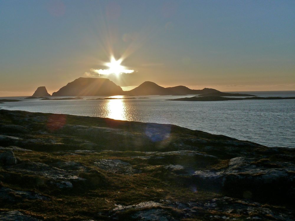 Norvège - Gjesvaer - Soleil de minuit