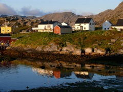 Norvège - Gjesvaer - Soleil de minuit