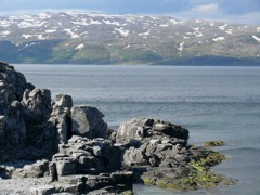 Norvège - sur la route d'Havoysund