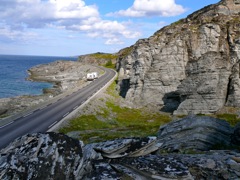 Norvège - sur la route d'Havoysund