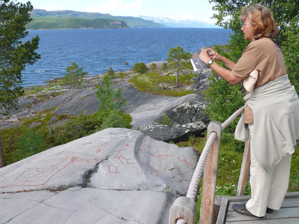Norvège : Alta, gravures rupestres