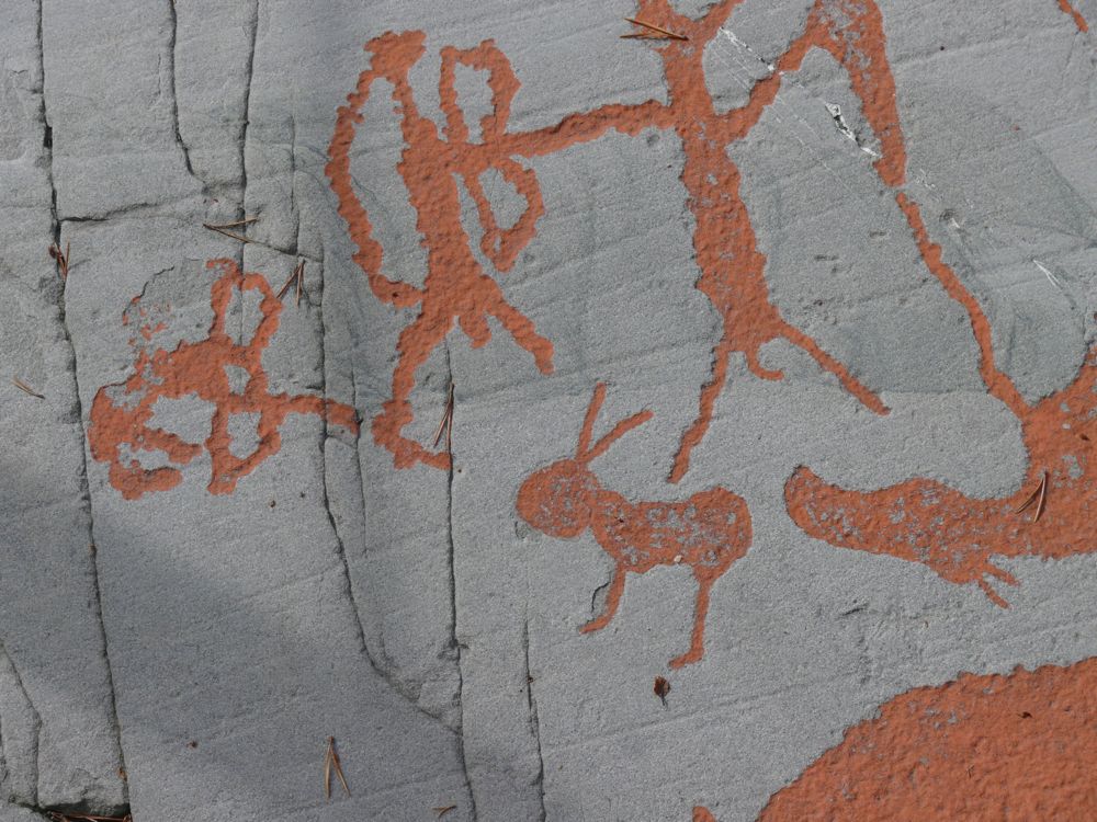 Norvège : Alta, gravures rupestres