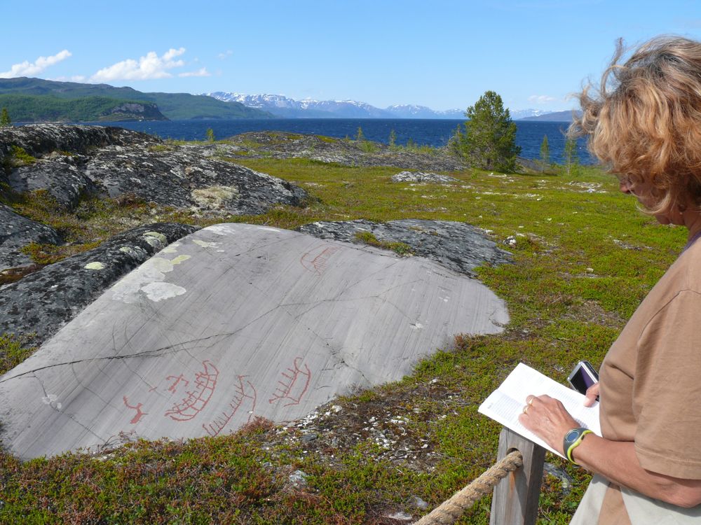 Norvège : Alta, gravures rupestres