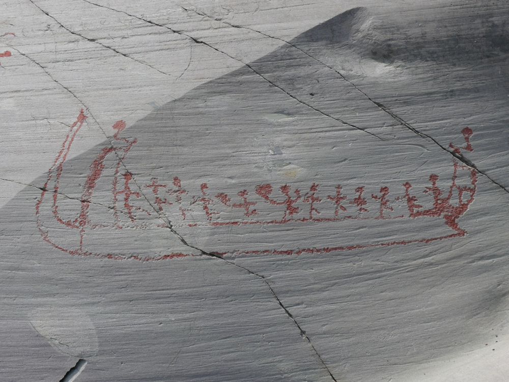 Norvège : Alta, gravures rupestres