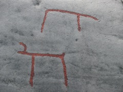 Norvège : Alta, gravures rupestres