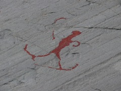 Norvège : Alta, gravures rupestres