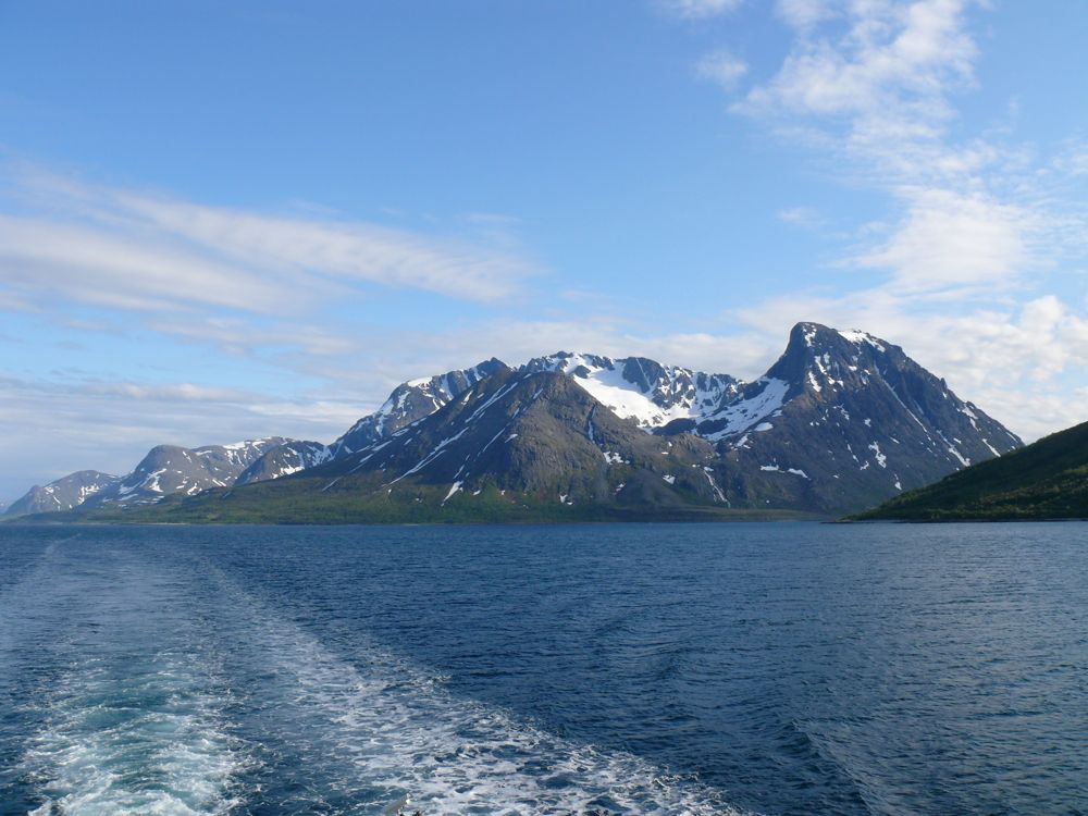 Norvège : sur le ferry  d'Arnoya