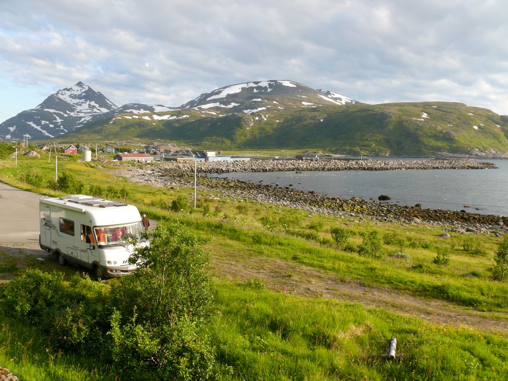 Norvège : Arnoya - bivouac à Arviksand