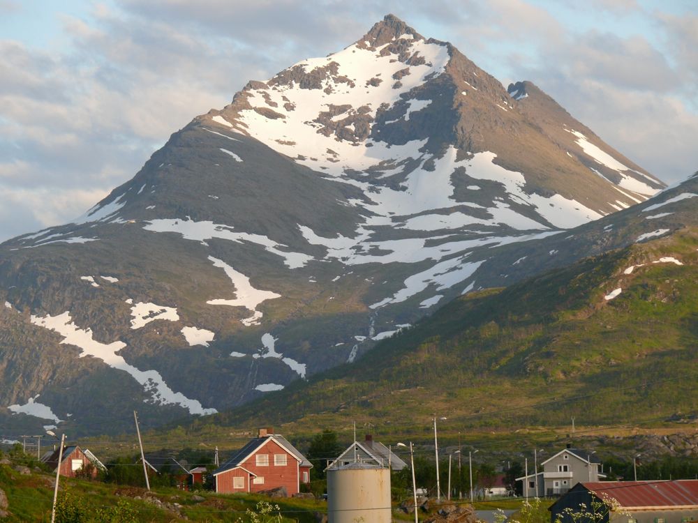 Norvège : Arnoya - Arviksand au soleil de minuit