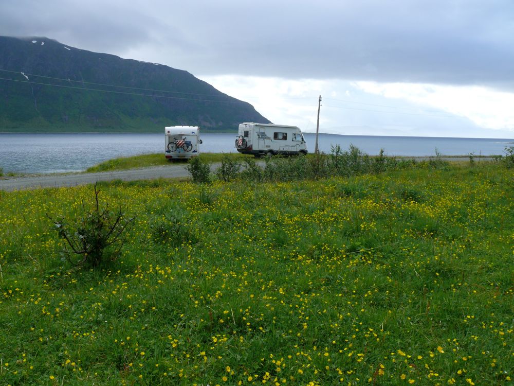 Norvège : Arnoya - bivouac à Akkarvik