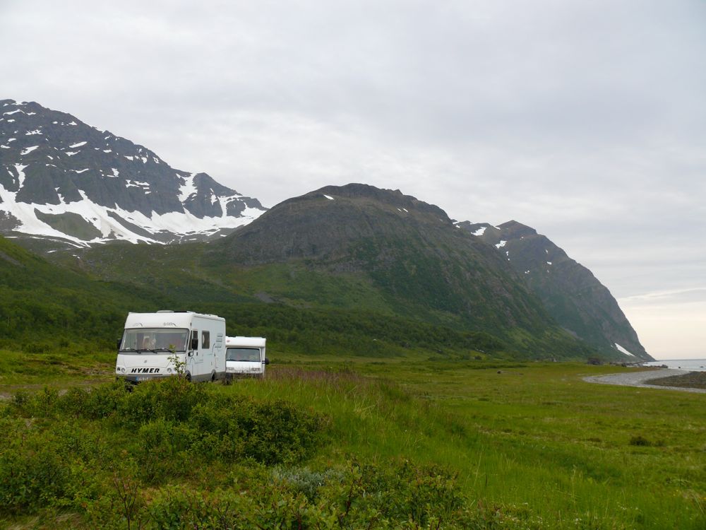 Norvège : Arnoya - bivouac à Nymo