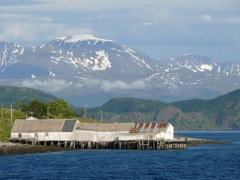 Norvège : sur le ferry  d'Arnoya