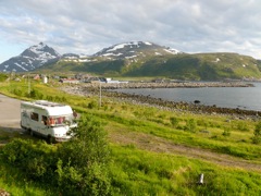 Norvège : Arnoya - bivouac à Arviksand