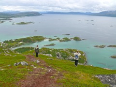 Norvège : Rando au-dessus de Sommaroy