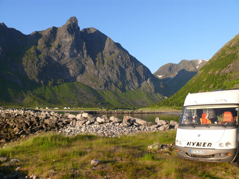 Norvège : Bivouac sur la route de Steinfjord