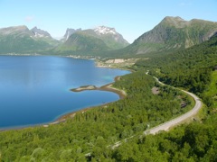 Norvège : sur la route de Gryllefjord