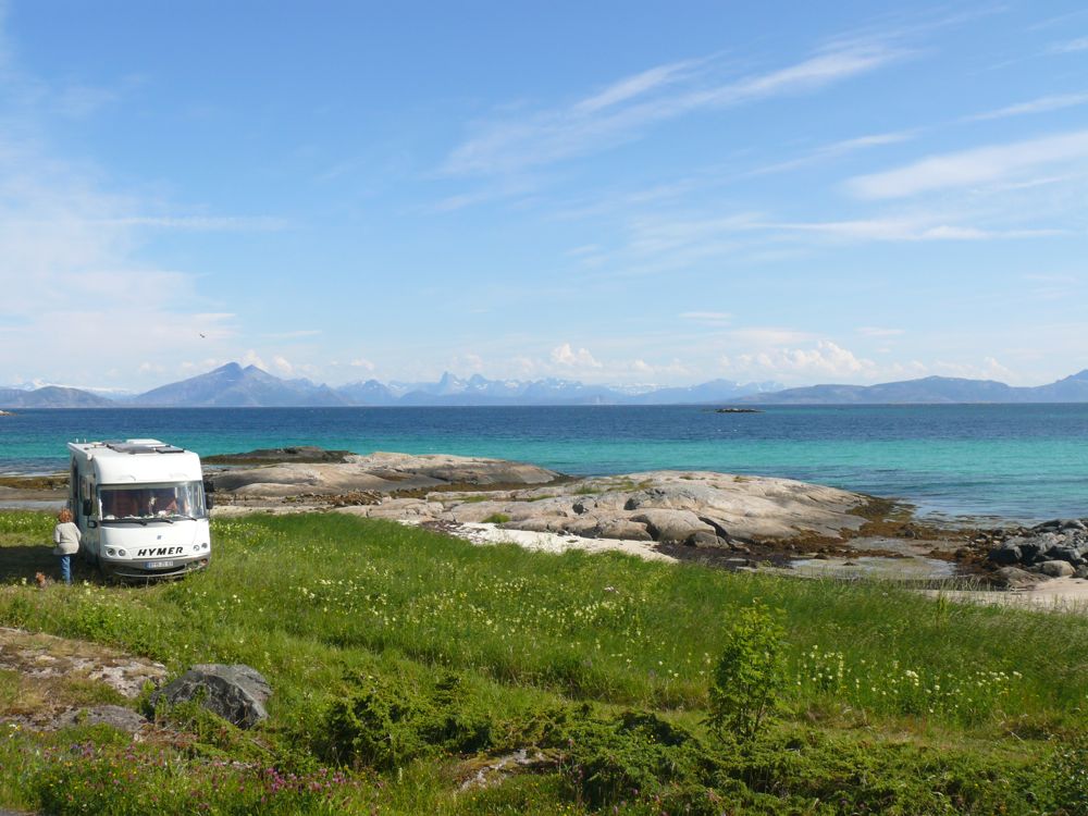 Norvege : Bivouac à Rinoyvag
