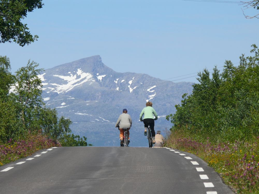 Norvege : rando vélo à Rinoyvag
