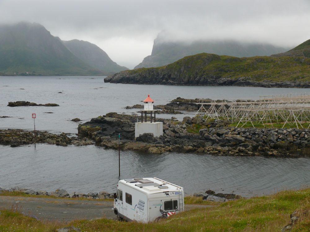 Norvege : bivouac à Hovden