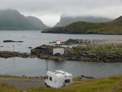 Norvege : bivouac à Hovden