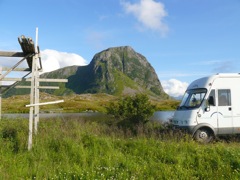 Norvège : Bivouac à Hovsund