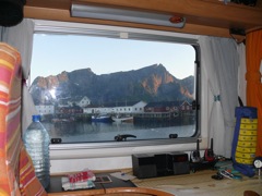 Norvège : bivouac à Hamnoy
