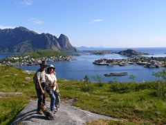 Norvège : Reine rando au lac