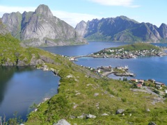 Norvège : Reine rando au lac