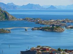Norvège : Reine rando au lac
