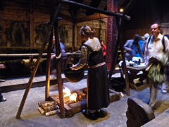 Norvège : Borge musée viking