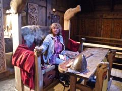 Norvège : Borge musée viking