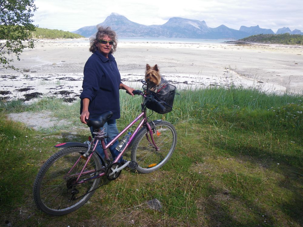 Norvège ; Korsnes rando en vélo