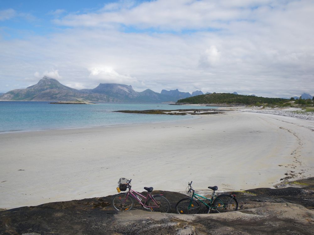 Norvège ; Korsnes rando en vélo