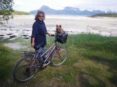 Norvège ; Korsnes rando en vélo