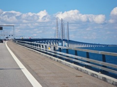 Pont reliant la Suède au Danemark